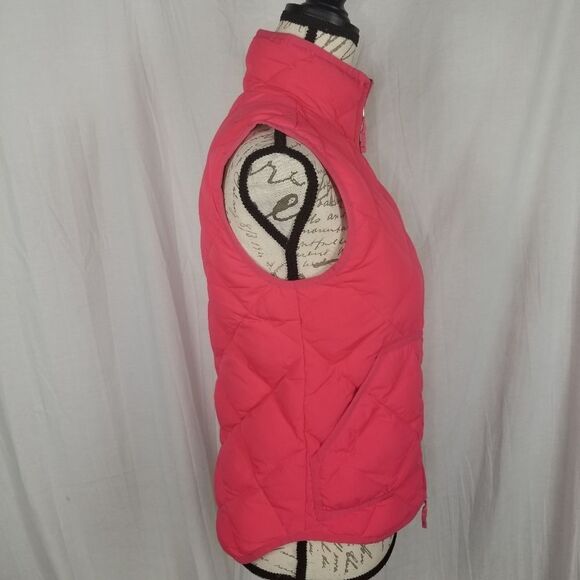 J. Crew Full Zipper Front Double Pocket Down‎ Filled Vest - Picture 6 of 8